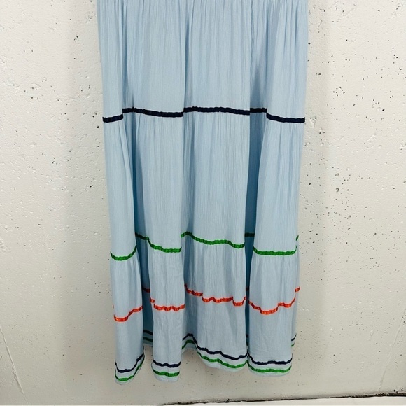 Alexia Admor size 8 Light Blue Lined Festival Maxi Dress - Picture 4 of 15